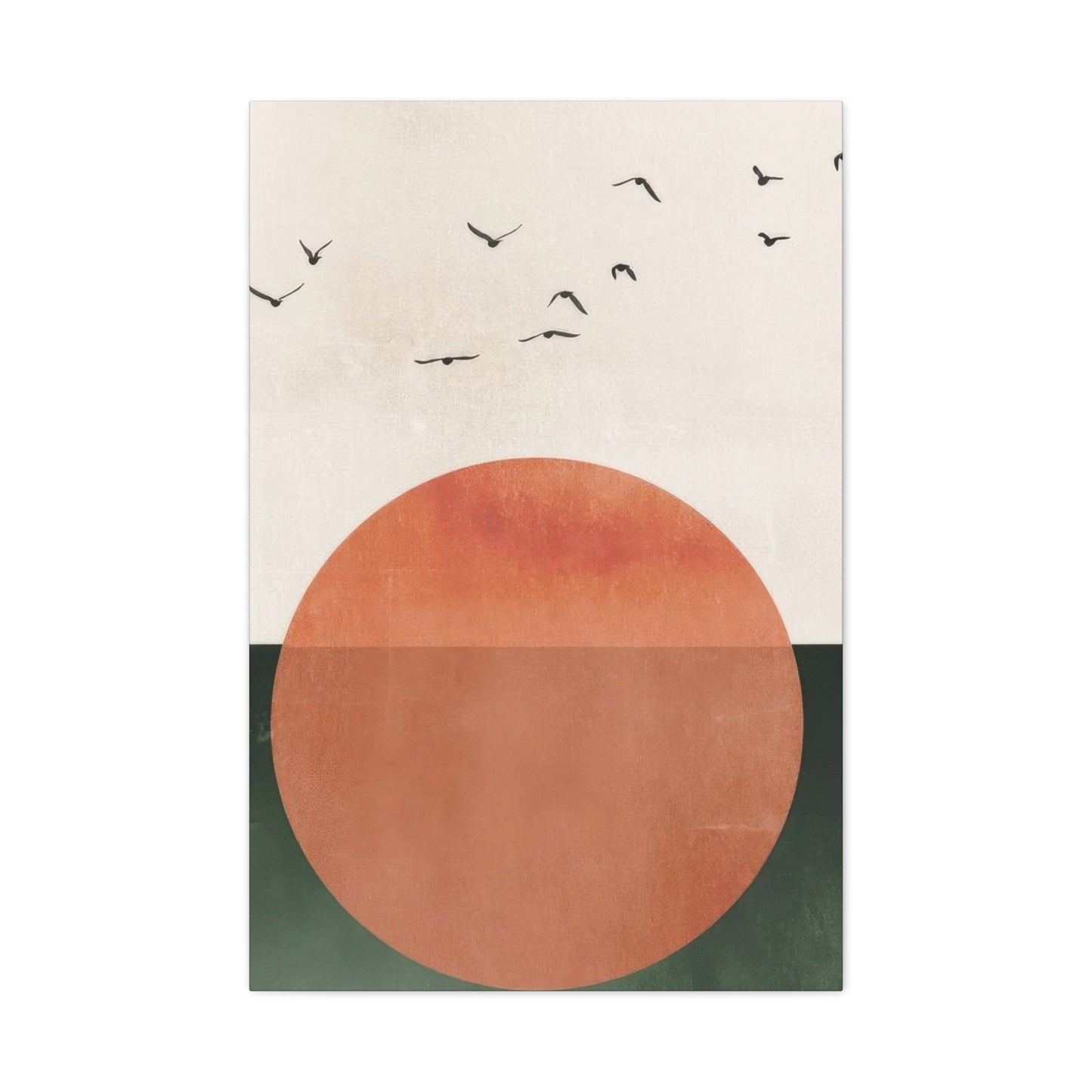 Abstract Sunset Earthy Wall Art & Canvas Prints