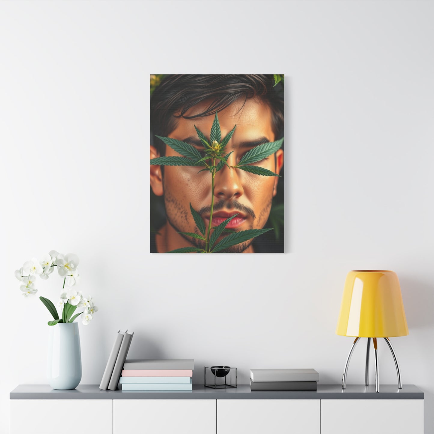 Gilded Herb Essence Art Wall Art & Canvas Print
