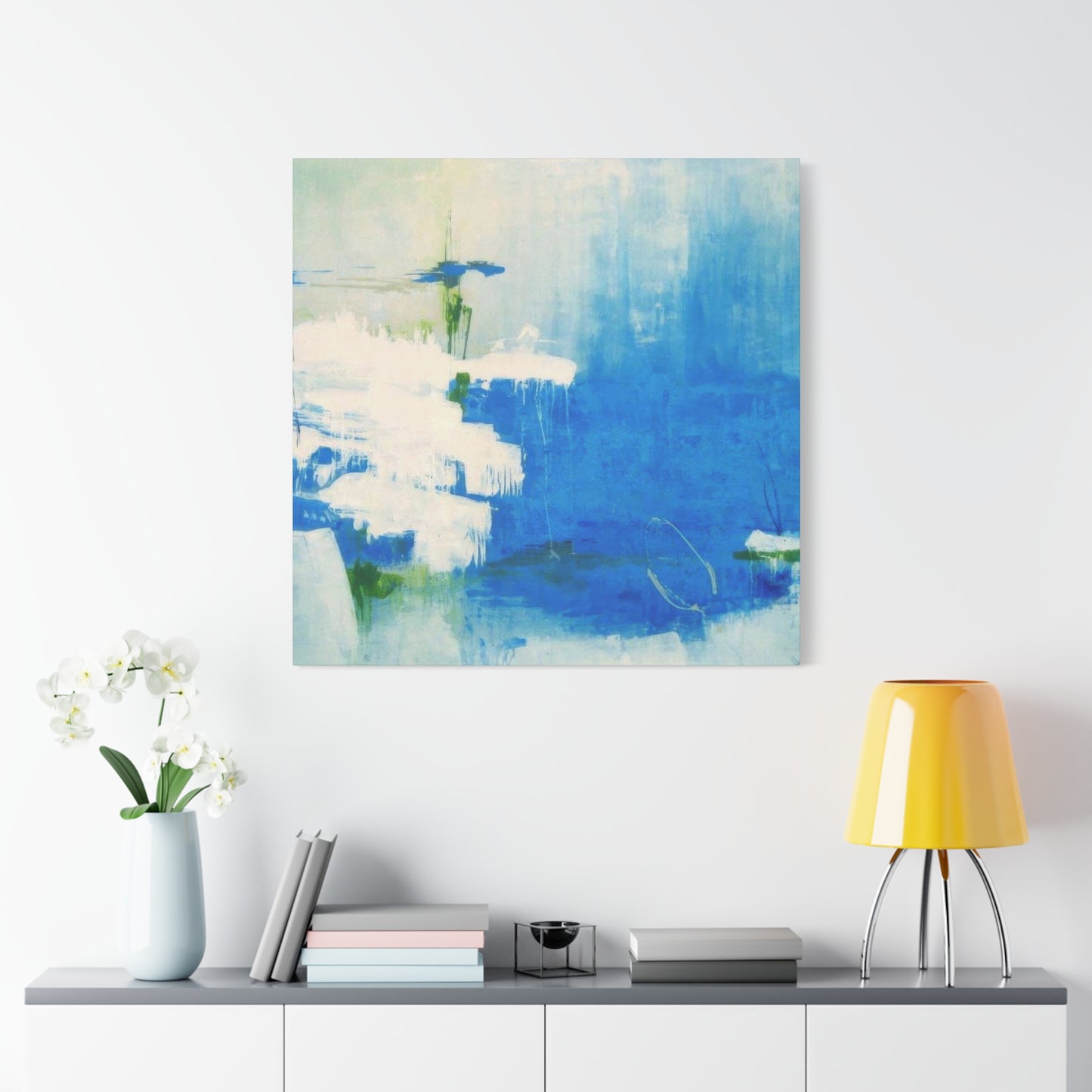 Joshua Schicker Rhapsody In Blue Wall Art & Canvas Prints