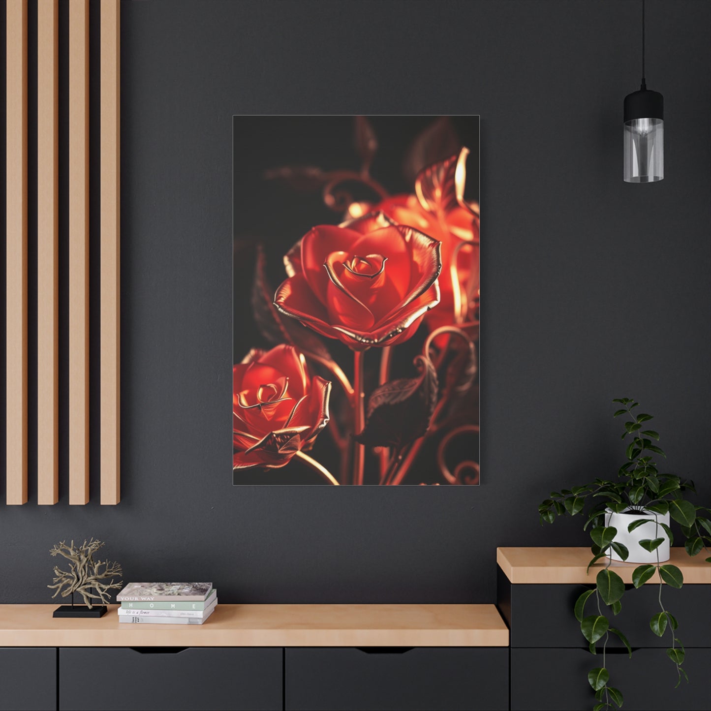 Gilded Rose Splendor Wall