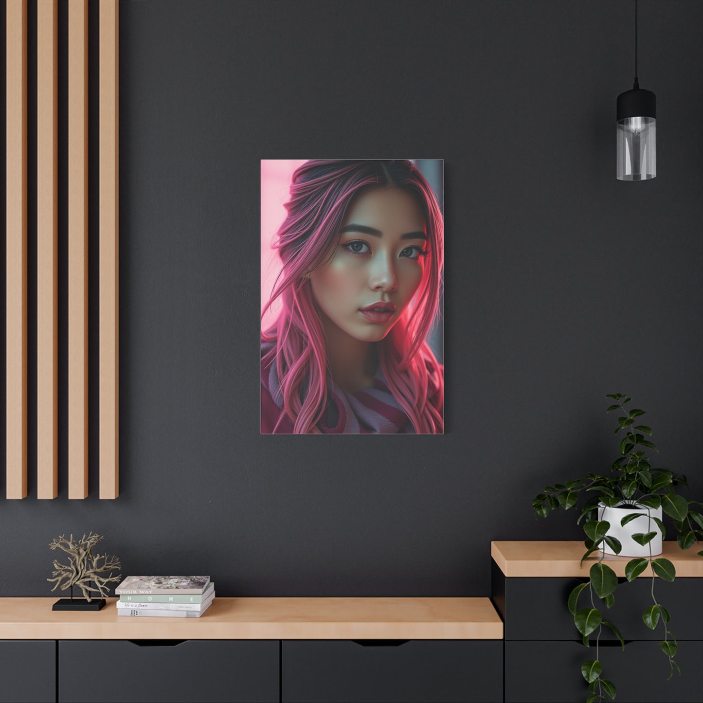 Blush Elegance Wall Tableau Wall Art & Canvas Print