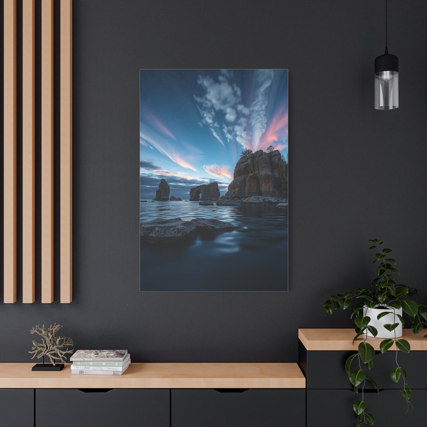 Michigan Sky Media Art Supreme Canvas Wall Art & Canvas Print