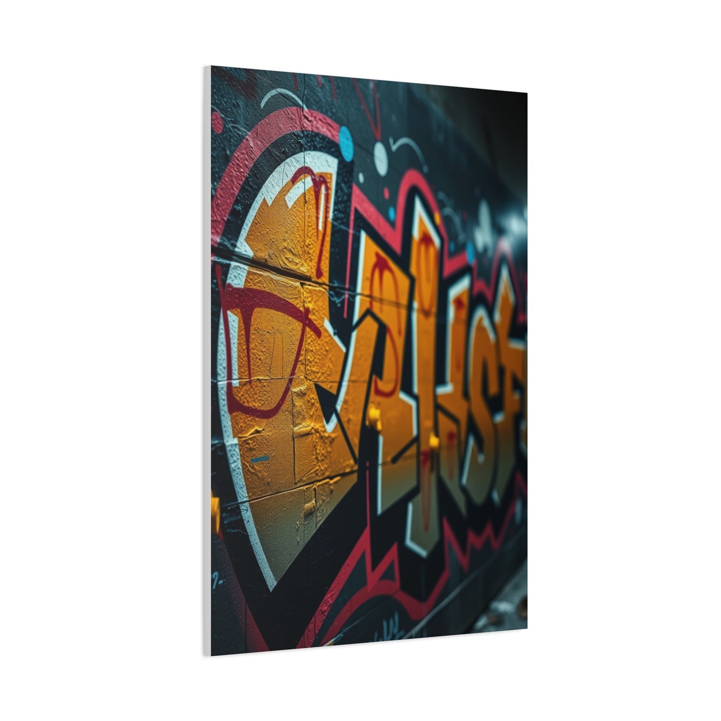 Refined Graffiti Reverie Wall Art & Canvas Print