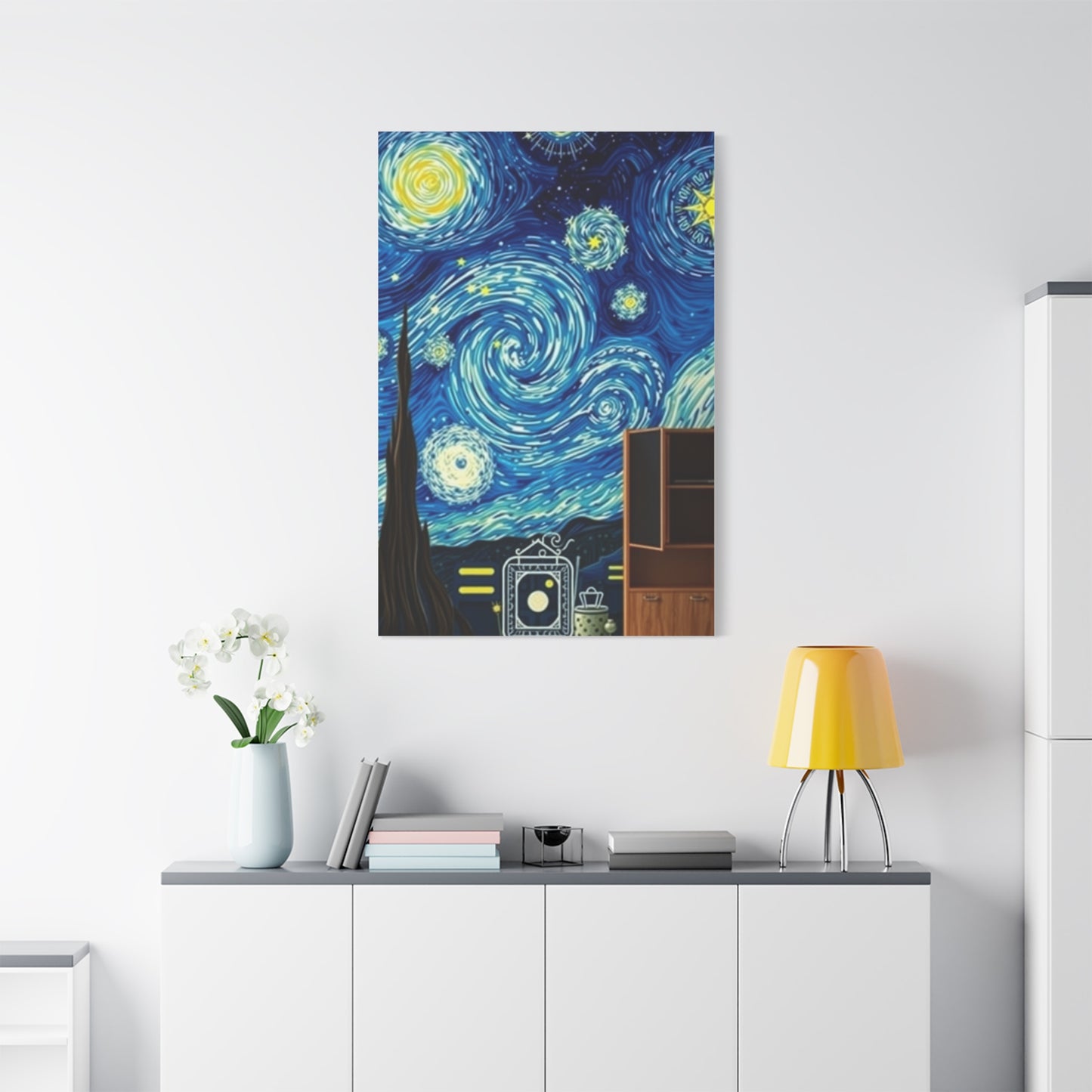The Starry Night Canvas Art Canvas Art 5 Wall Art & Canvas Print