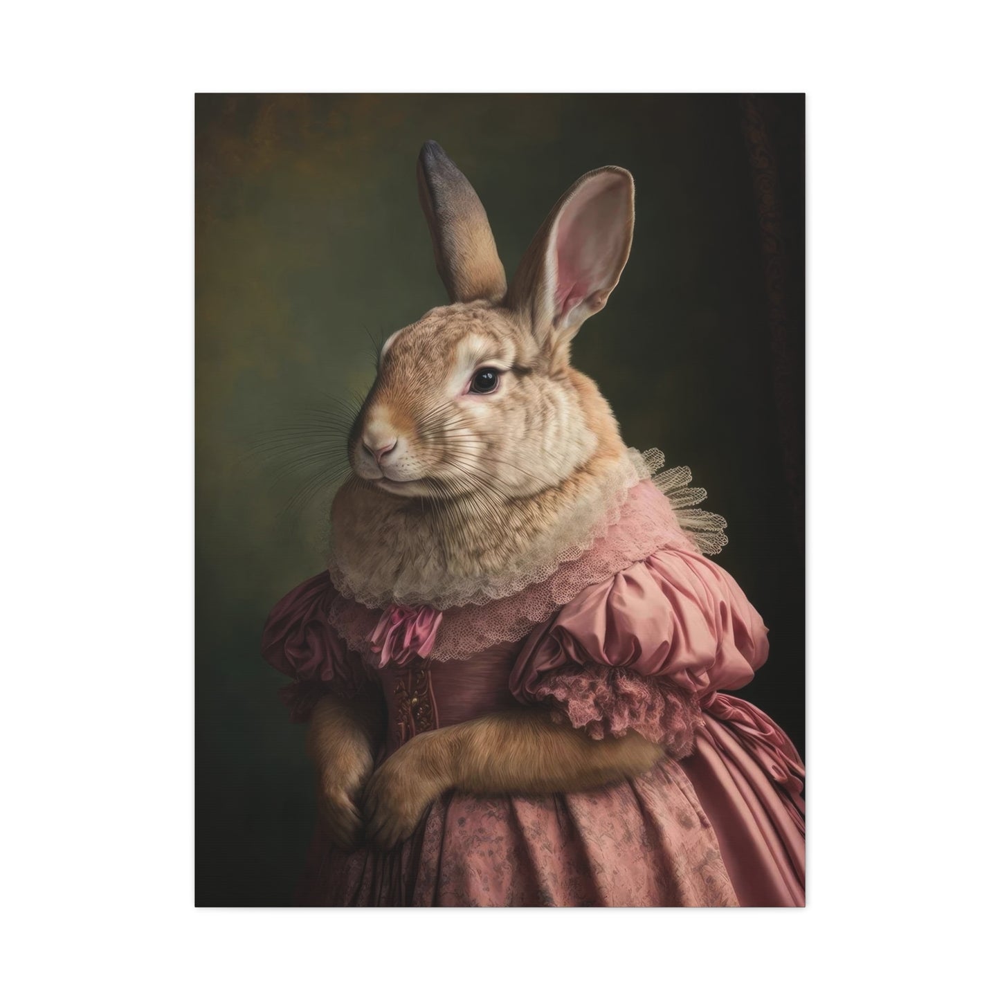 Lady Cottontail's Portrait Wall Art & Canvas Prints