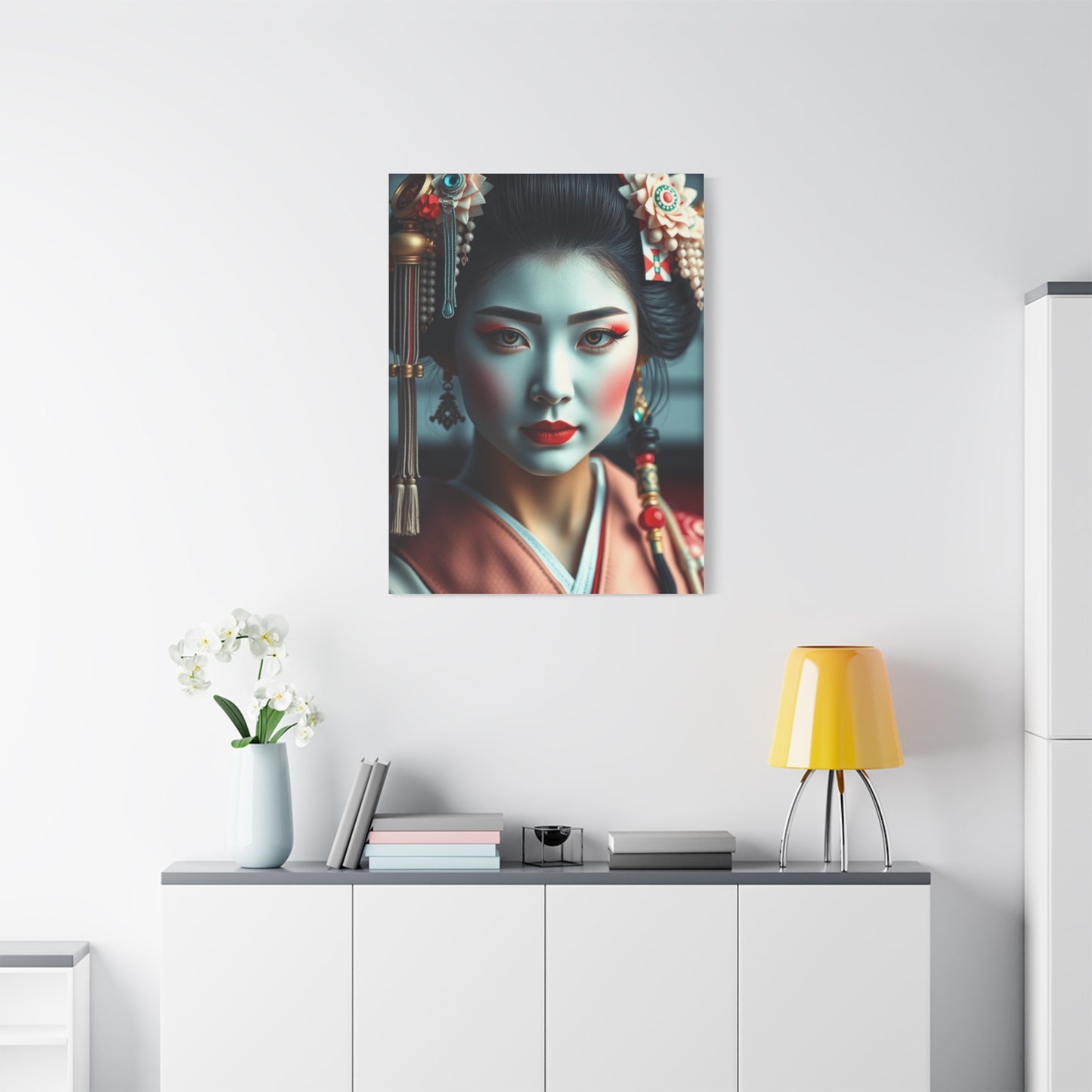 Geisha Art Canvas Art 4 Wall Art & Canvas Print