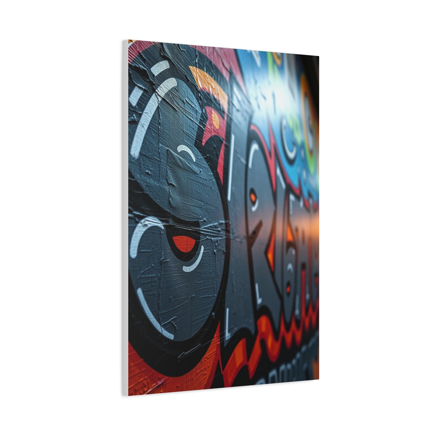 Vibrant Expression Panel Wall Art & Canvas Print