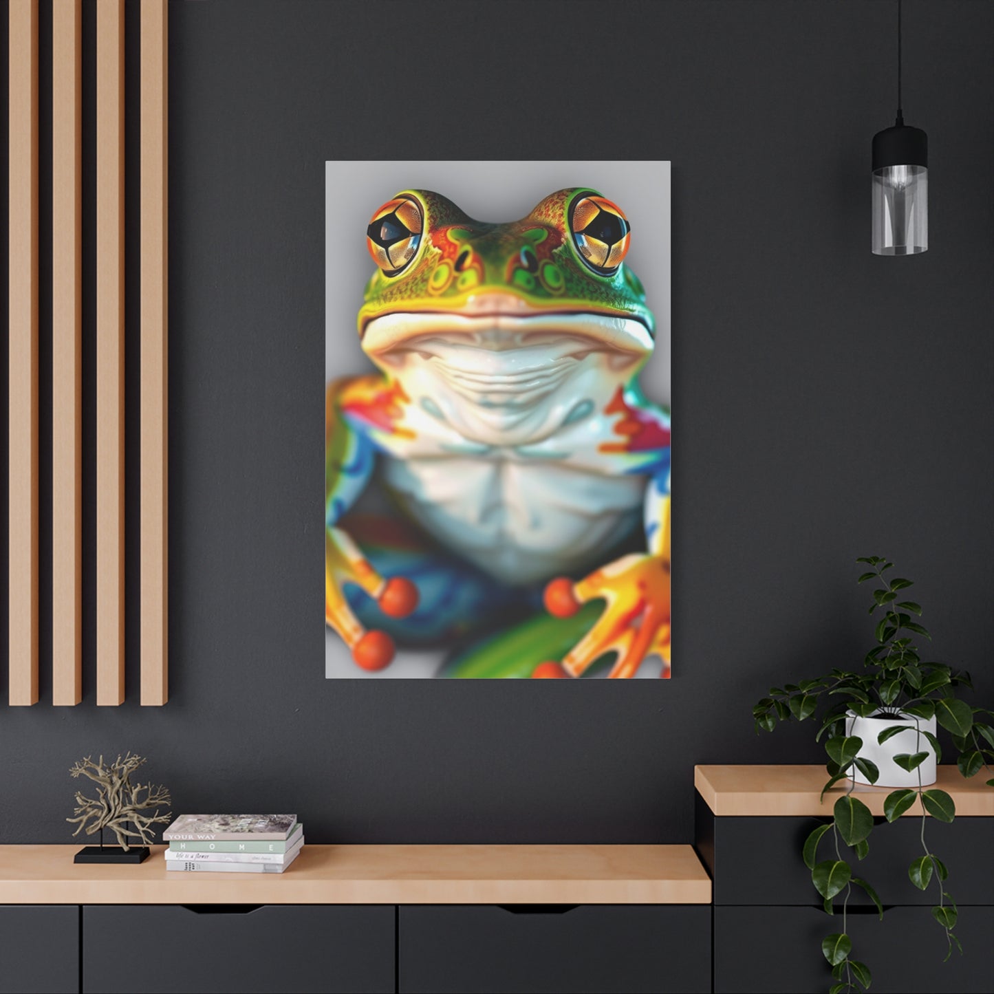 Supreme Frog Art Collection Wall Art & Canvas Print