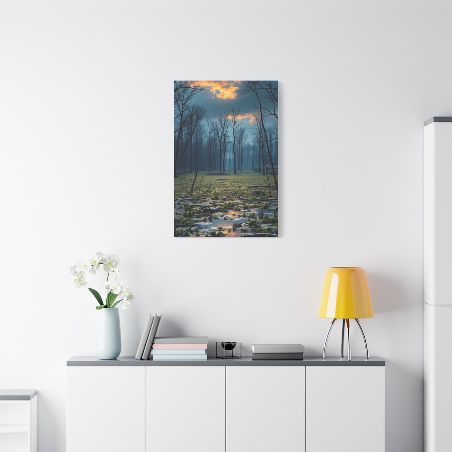 Marsh & Swamp Art Canvas Art 4 Wall Art & Canvas Print