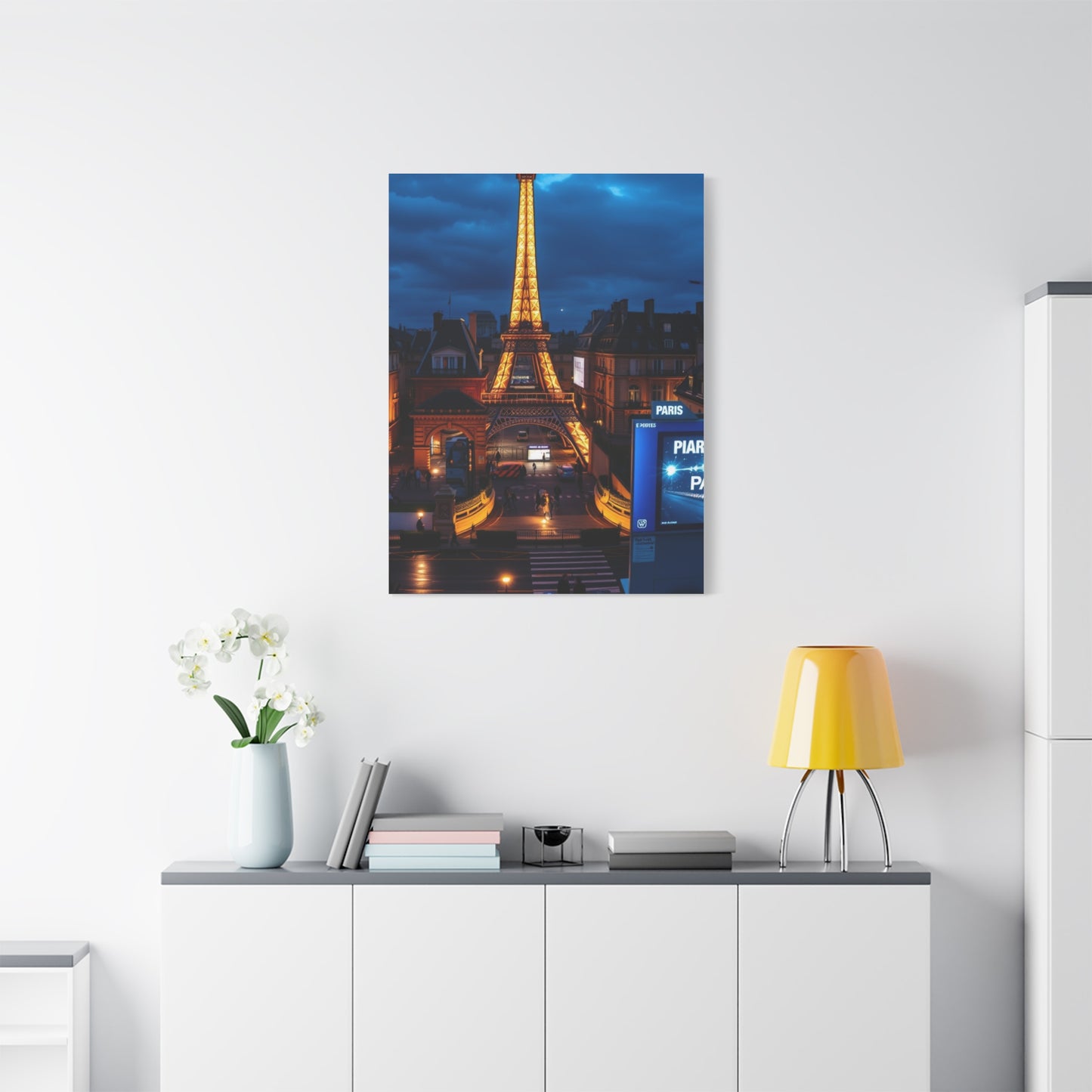 Glamorous Parisian Dreamscape Wall Art & Canvas Print