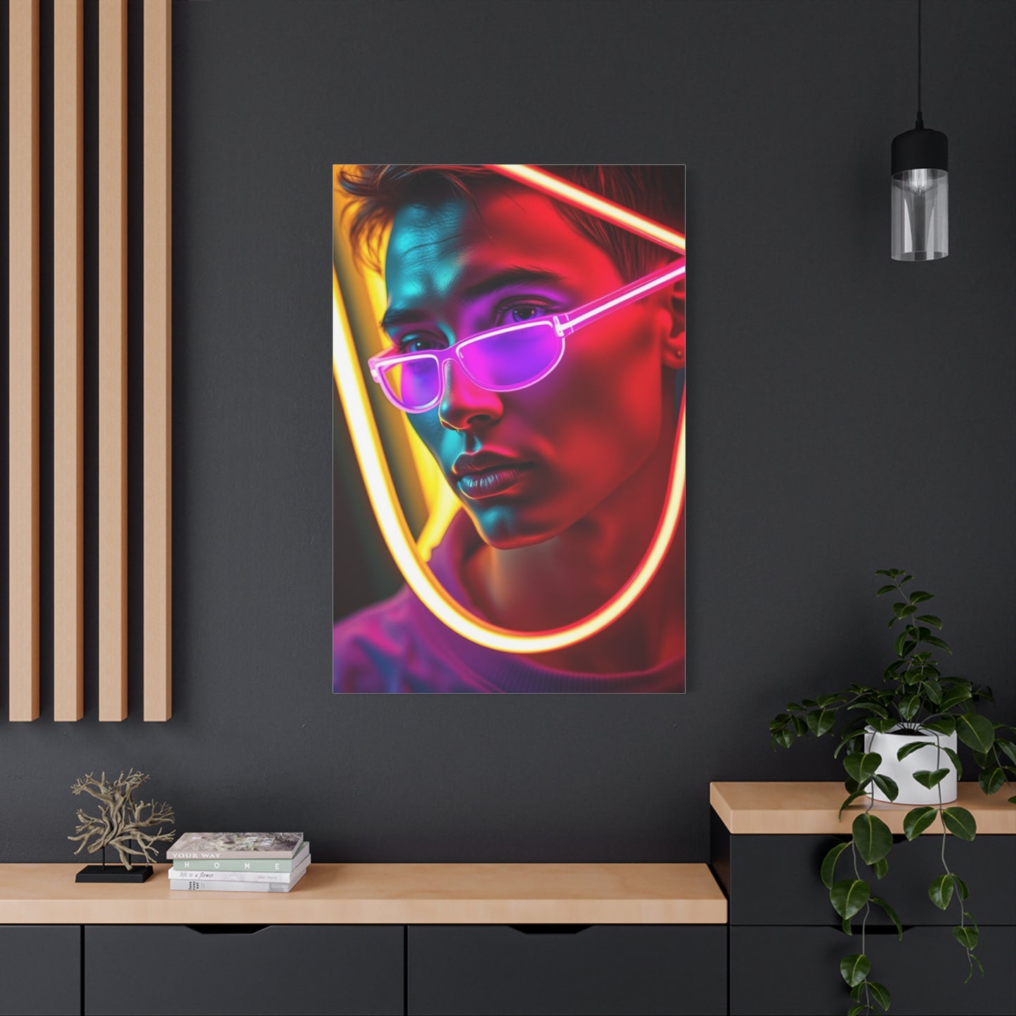 Nocturnal Glow Tableau Wall Art & Canvas Print