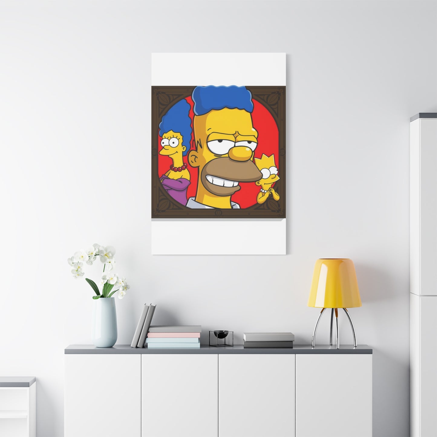 The Simpsons Art Canvas Art 4 Wall Art & Canvas Print