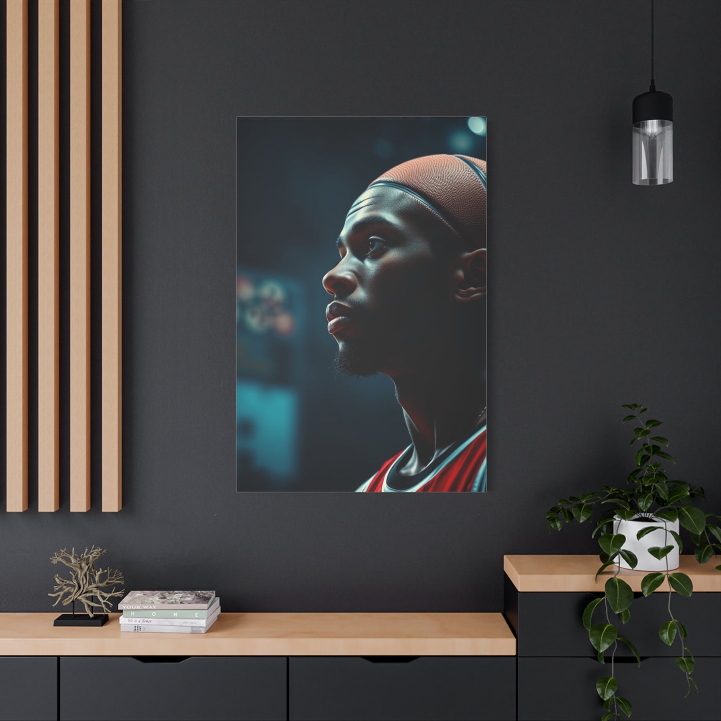Supreme Basketball Art Beautiful Collection Wall Art & Canvas Print