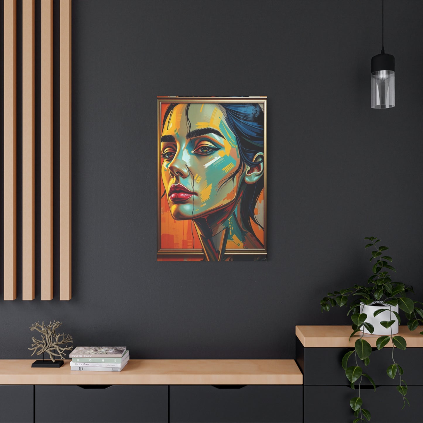 Modernist Reverie Art Panel Wall Art & Canvas Print
