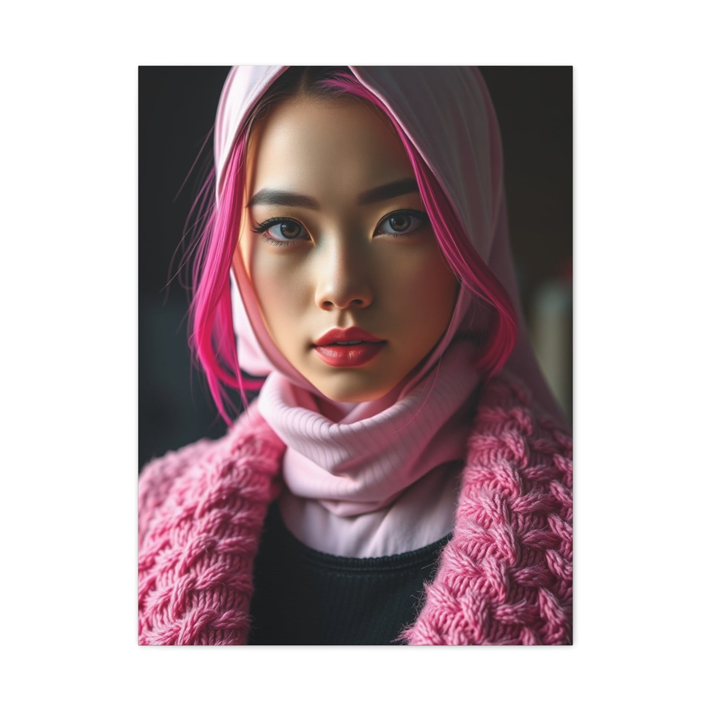 Pink Art Premium Canvas 20 Wall Art & Canvas Print