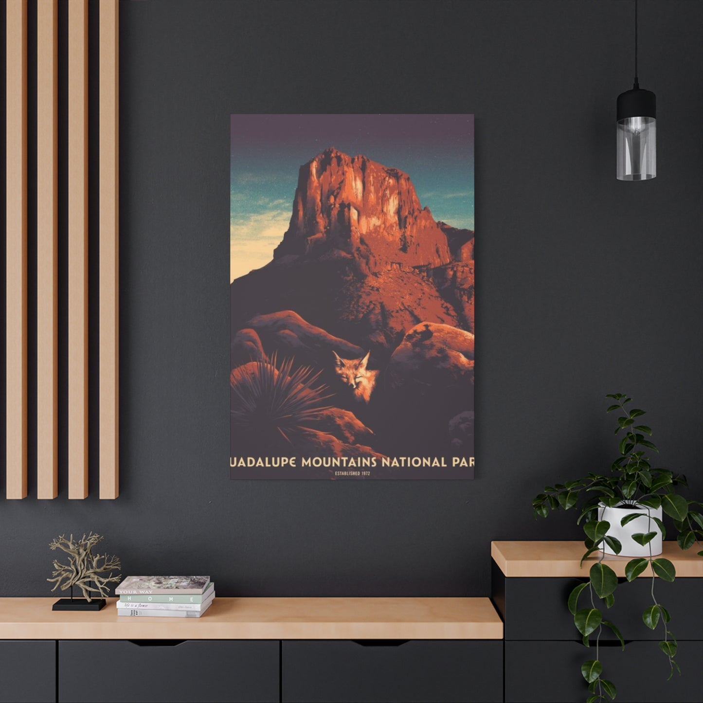 Red Guadalupe Mountains National Park Wall Art & Canvas Prints