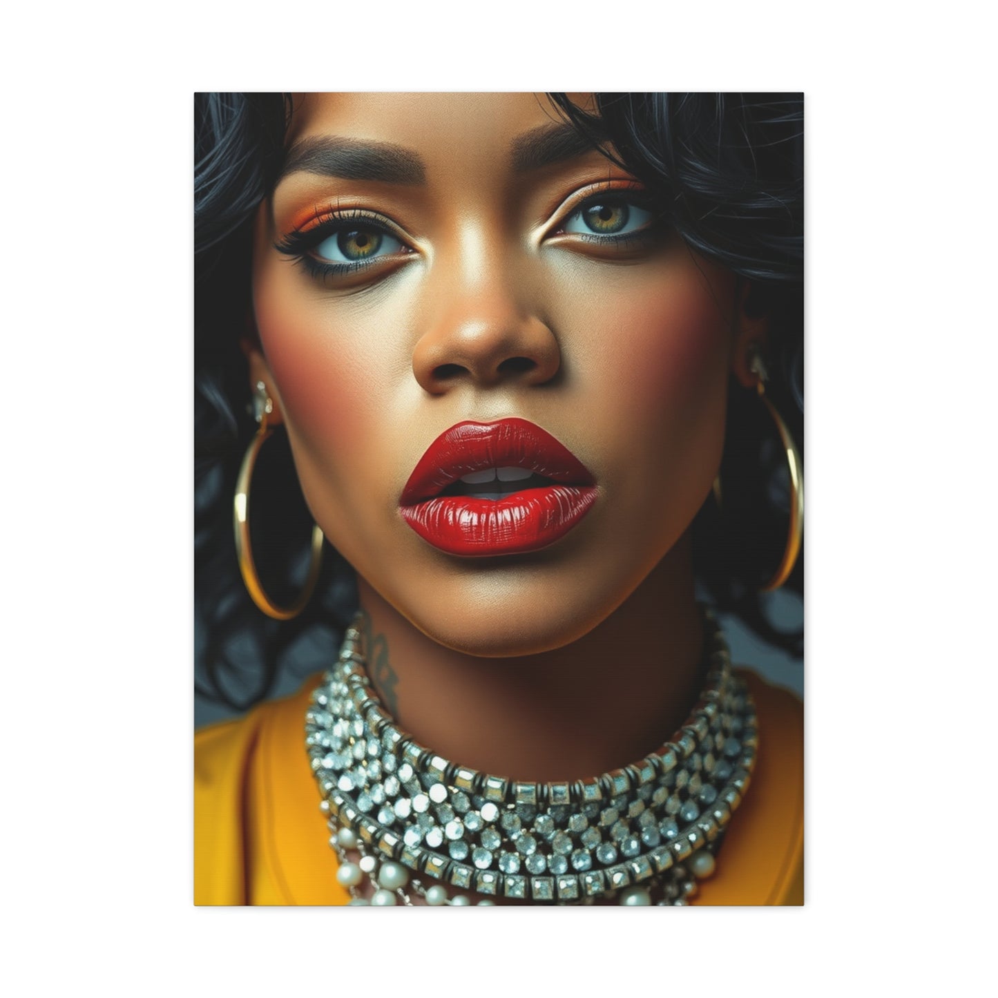 Rihanna Art Premium Canvas 17 Wall Art & Canvas Print