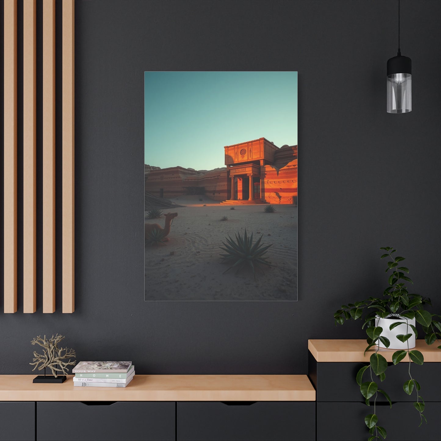 Dune Symphony Canvas Wall Art & Canvas Print