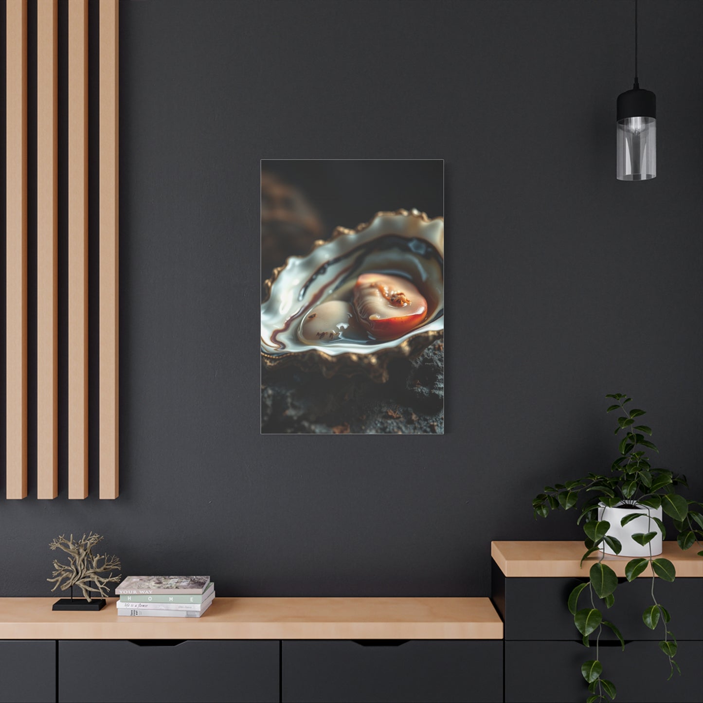 Oyster Art Canvas Art 5 Wall Art & Canvas Print