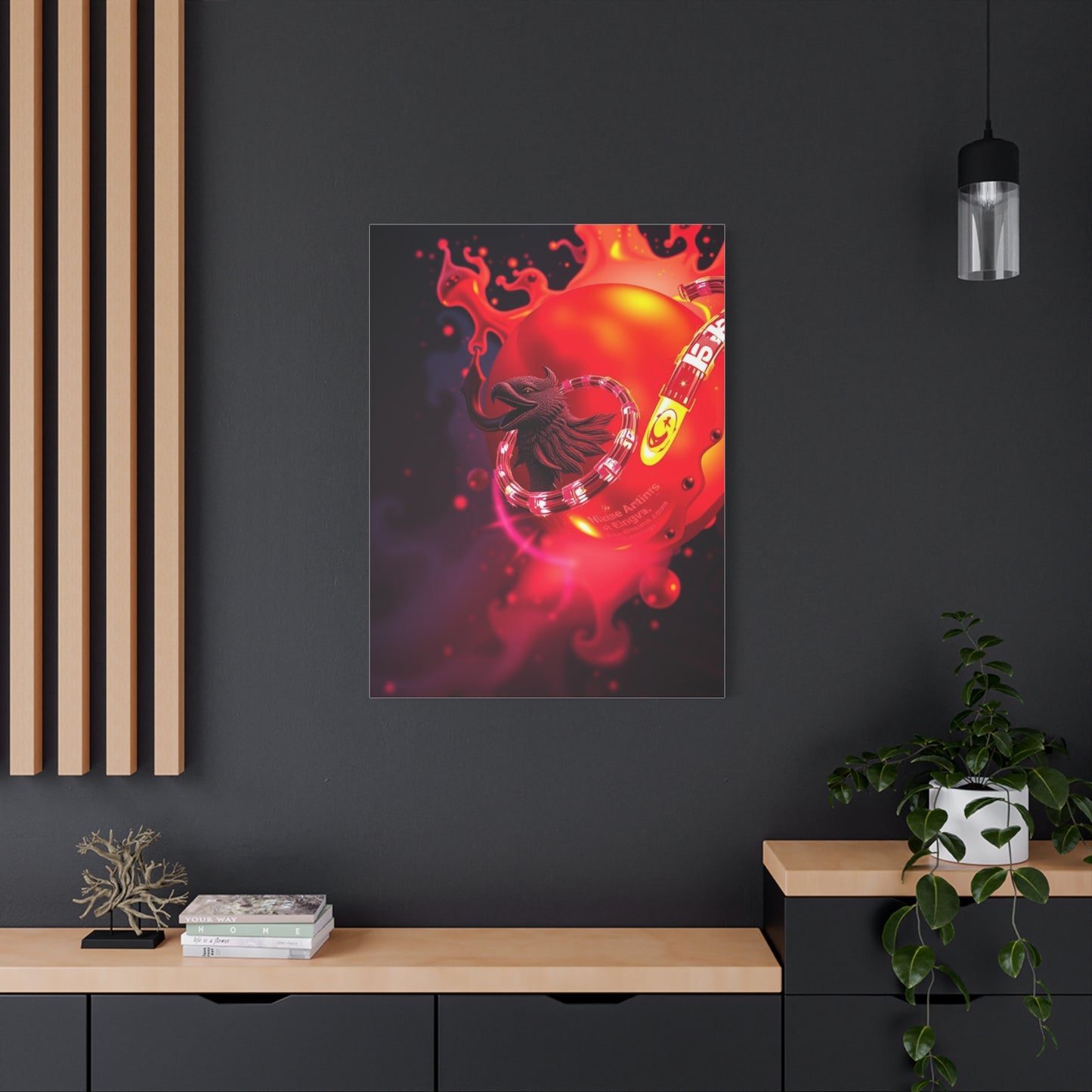 Elysian Flight Canvas Wall Art & Canvas Print
