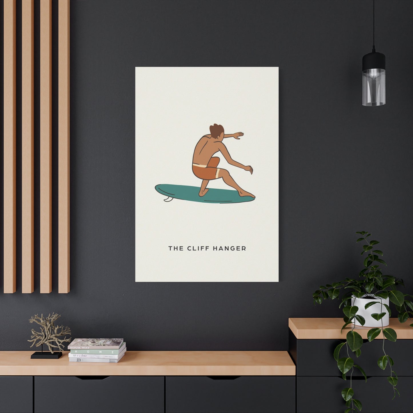 The Cliff Hanger Poster Wall Art & Canvas Prints