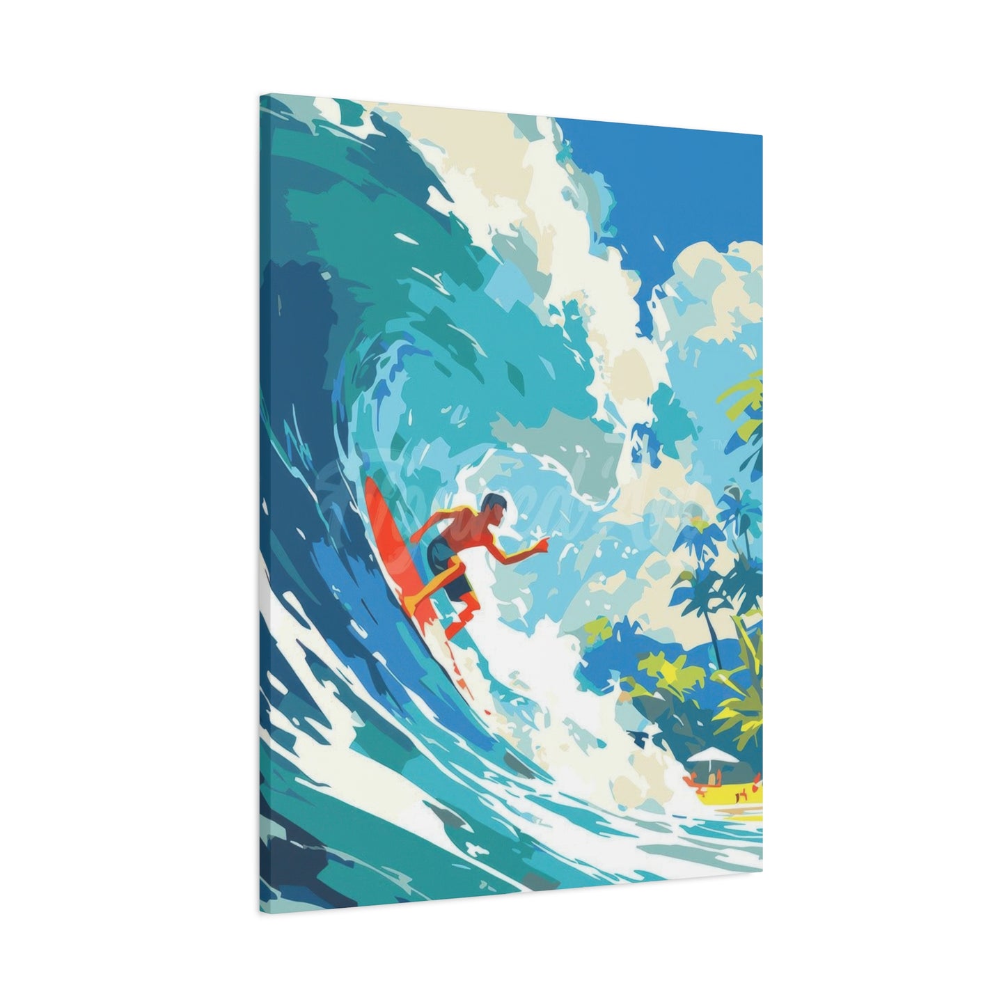 Hawaii Surfing Wall Art & Canvas Prints