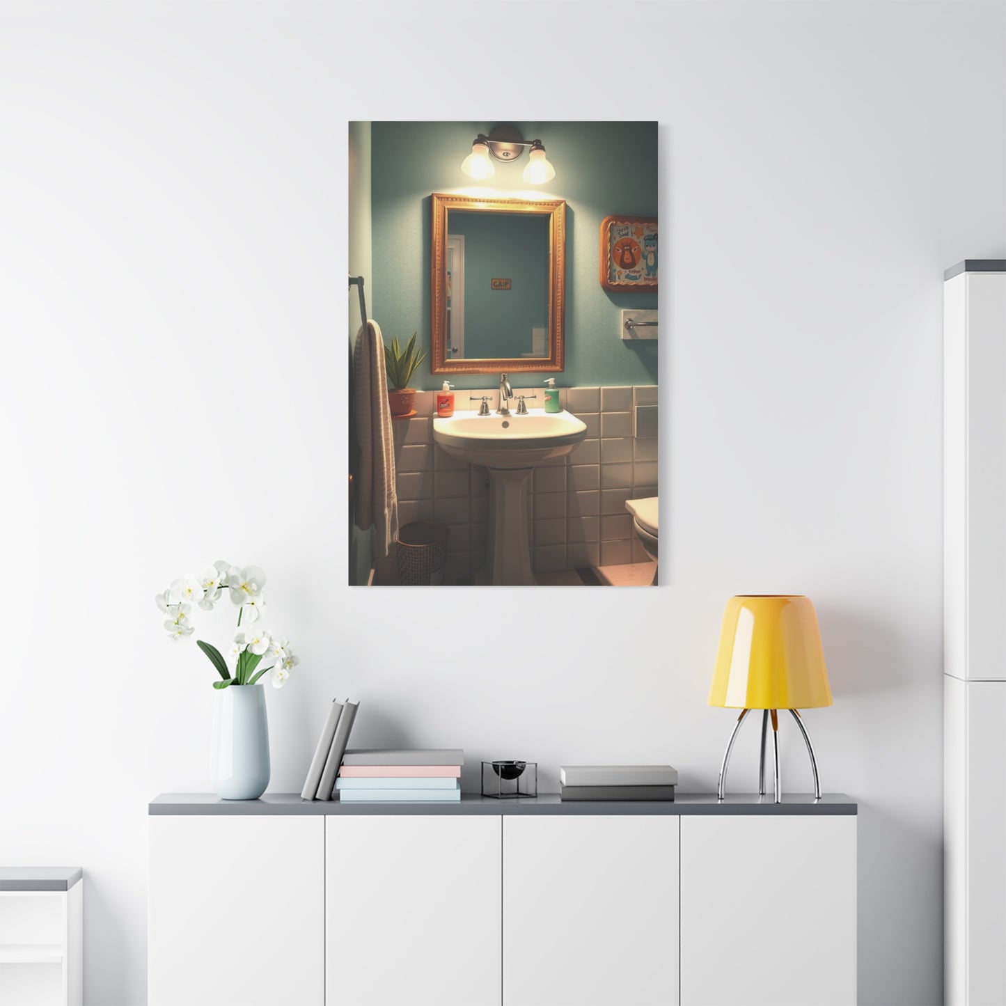 Kid’s Bathroom Art Luxury Canvas Wall Art & Canvas Print
