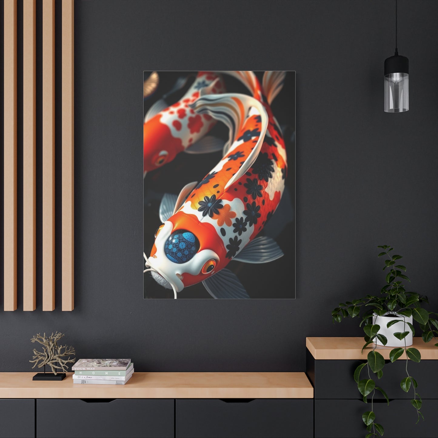Supreme Koi Fish Art Beautiful Collection Wall Art & Canvas Print