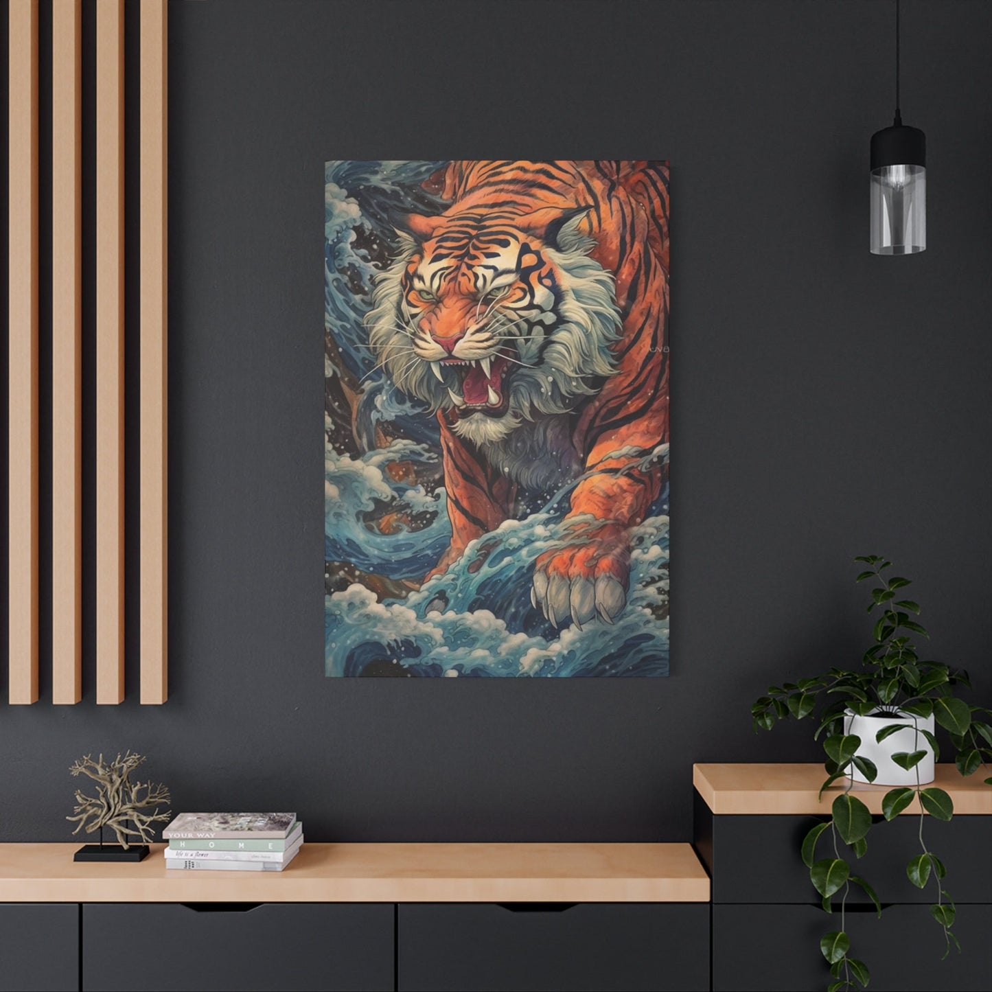 Roaring Tiger Wall Art & Canvas Prints