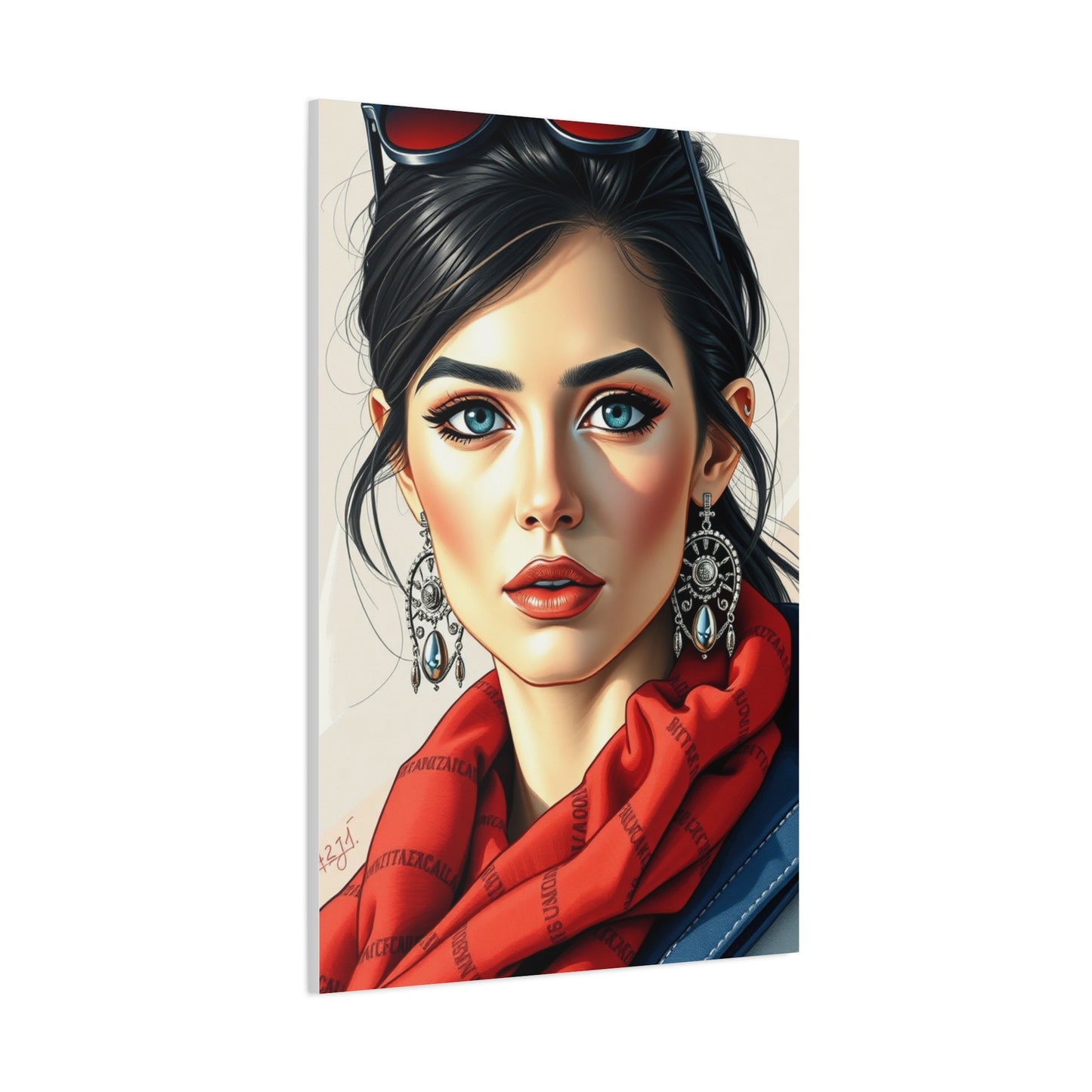 Fashion Illustration & Drawings Art Canvas Art 2 Wall Art & Canvas Print