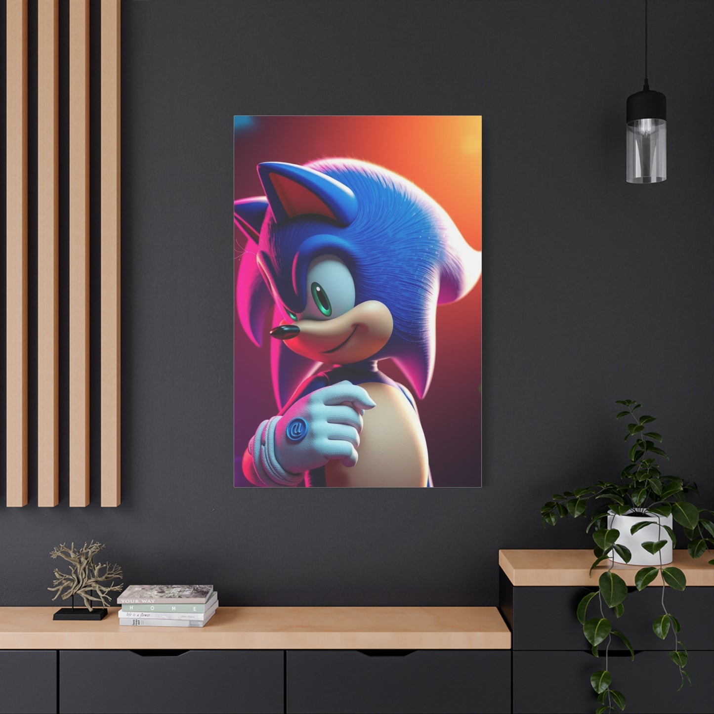 Sonic the Hedgehog Art Refined Canvas Wall Art & Canvas Print