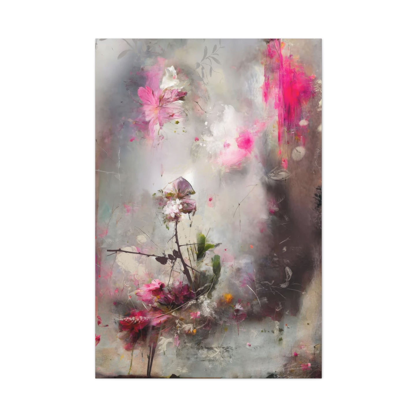 Pink Petals in Motion Wall Art & Canvas Prints