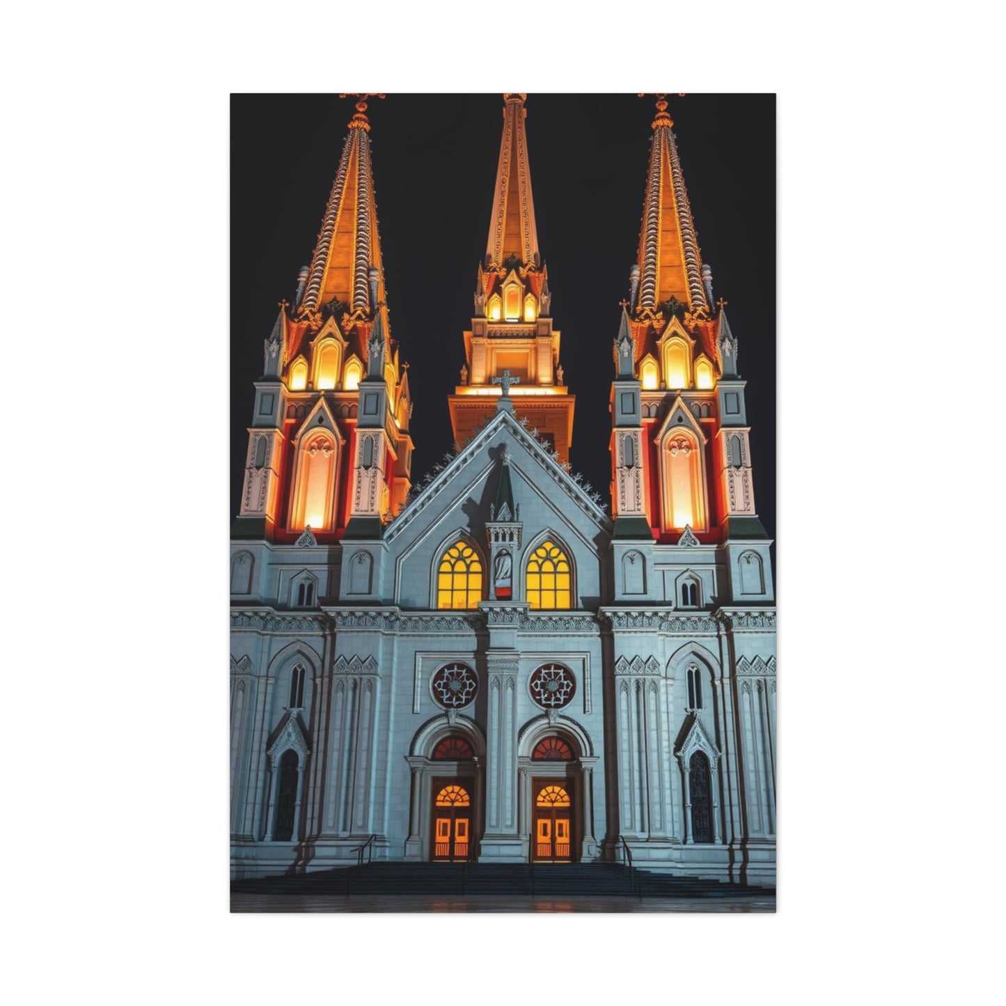The LDS Temple Art Canvas Art 4 Wall Art & Canvas Print