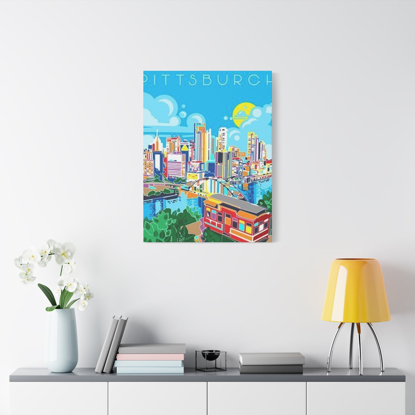 Pittsburgh Graffiti Poster Wall Art & Canvas Prints