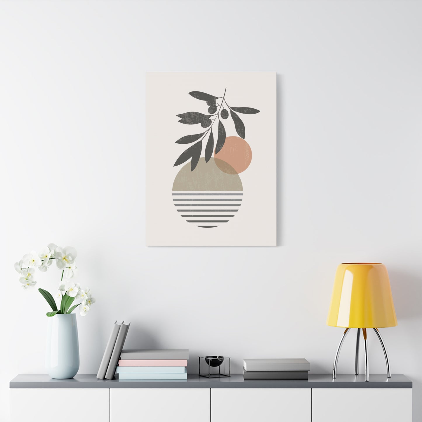 Sun Leaves Deco Wall Art & Canvas Prints