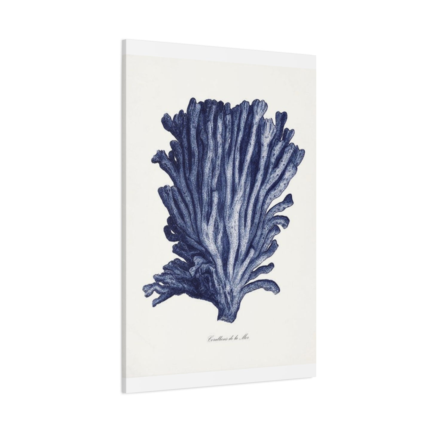 Blue Shell Stem Painting Wall Art & Canvas Prints