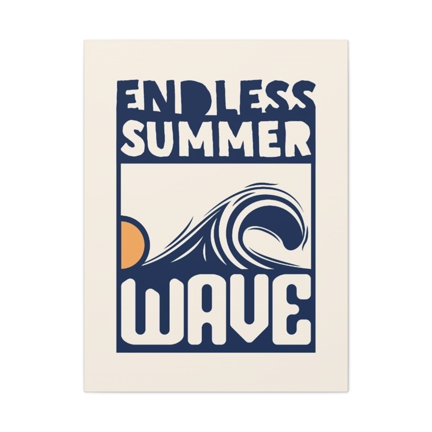 Endless Summer Wave Poster Wall Art & Canvas Prints