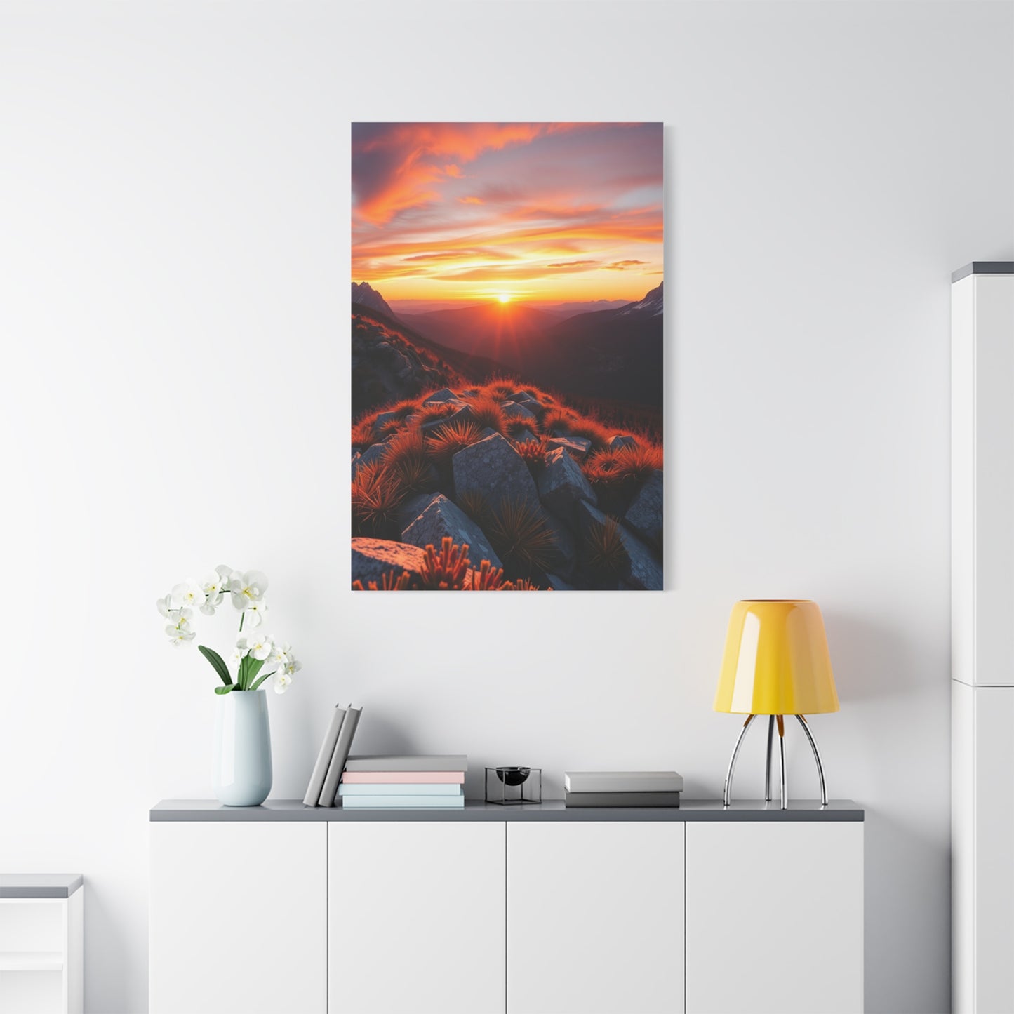 Aurora & Twilight: Pinnacle Panorama Wall Art & Canvas Print