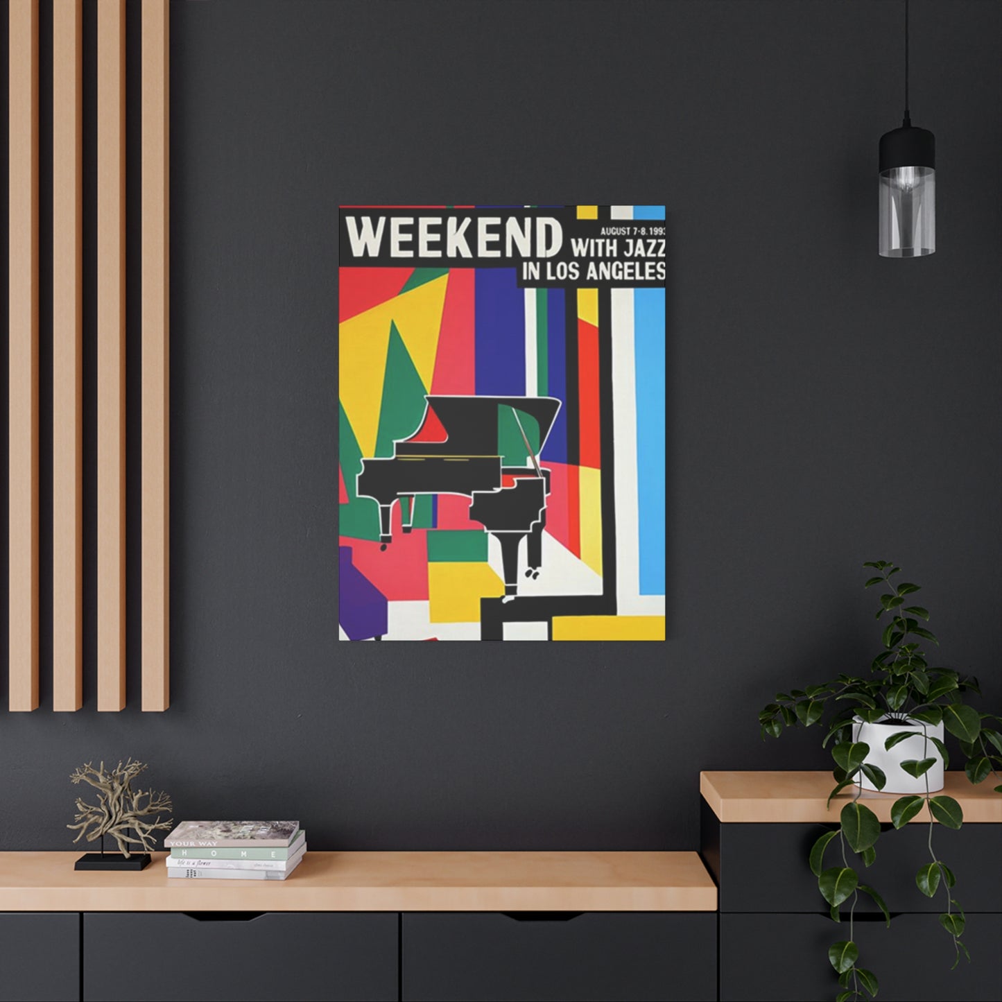 Weekend With Jazz In Los Angeles Wall Art & Canvas Prints
