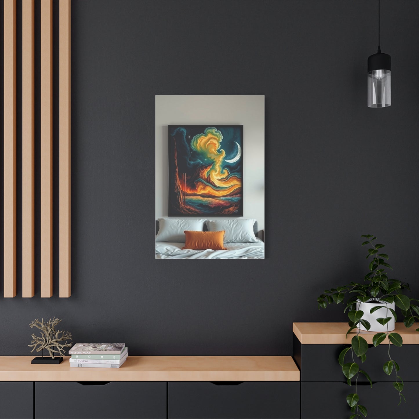 Sophisticated Slumber Mural Wall Art & Canvas Print