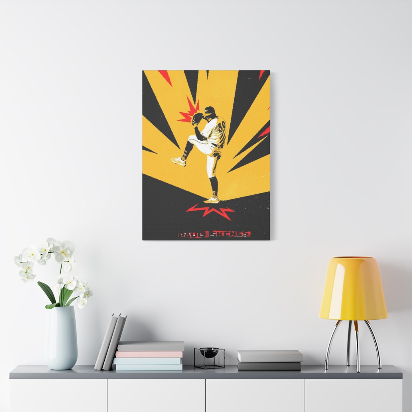Baseball Game Play Poster Wall Art & Canvas Prints
