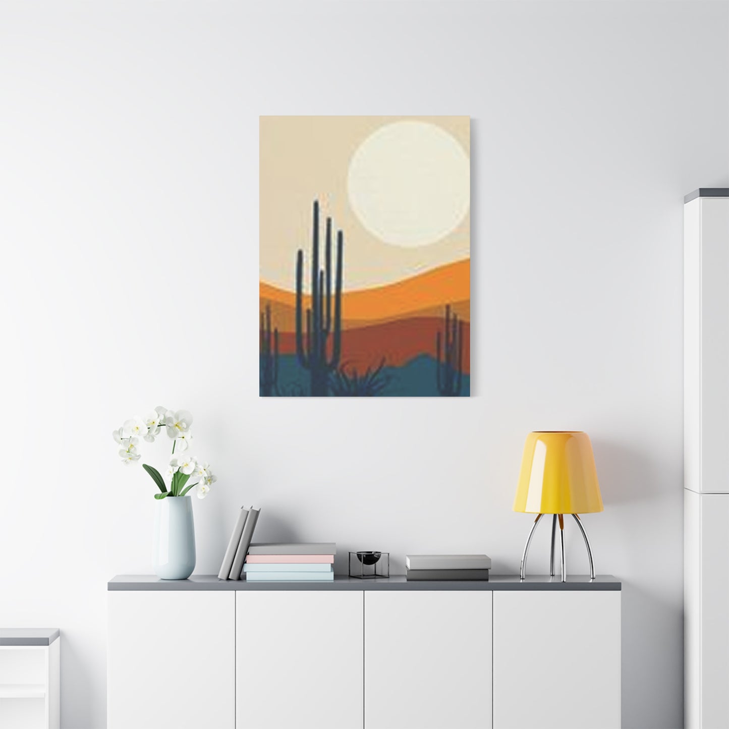 Long Cactus Desert Wall Art & Canvas Prints