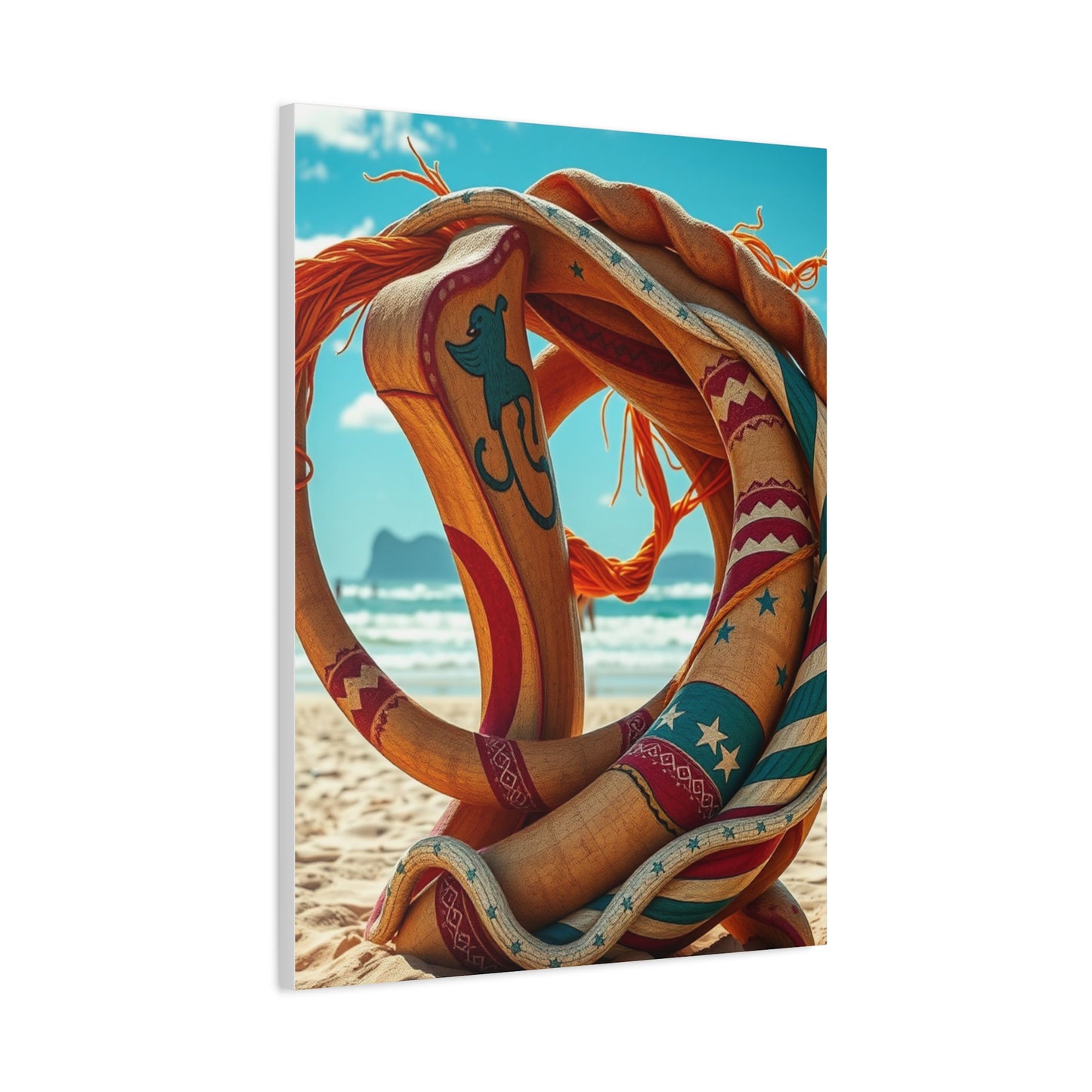 Opulent Shoreline Imagery Wall Art & Canvas Print