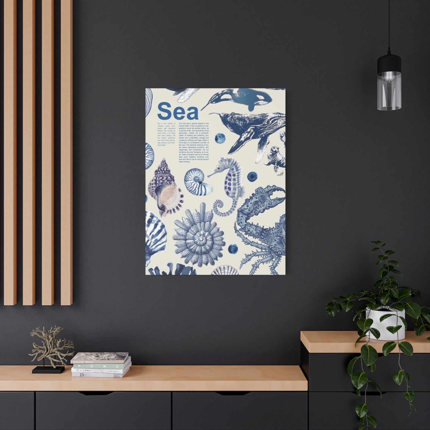 Beautiful Sea Creatures Poster Wall Art & Canvas Prints