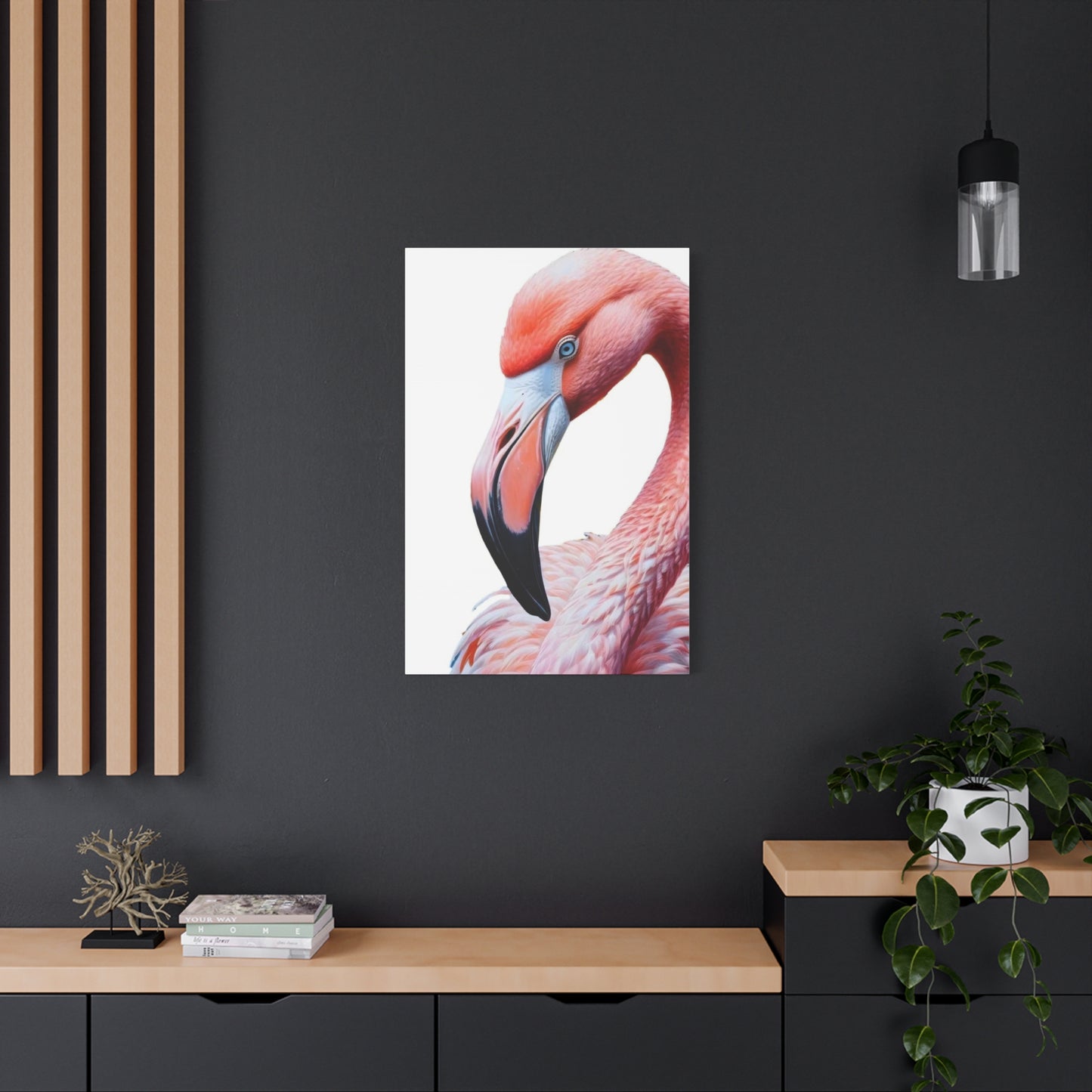 Flaming Portrait Wall Art & Canvas Prints