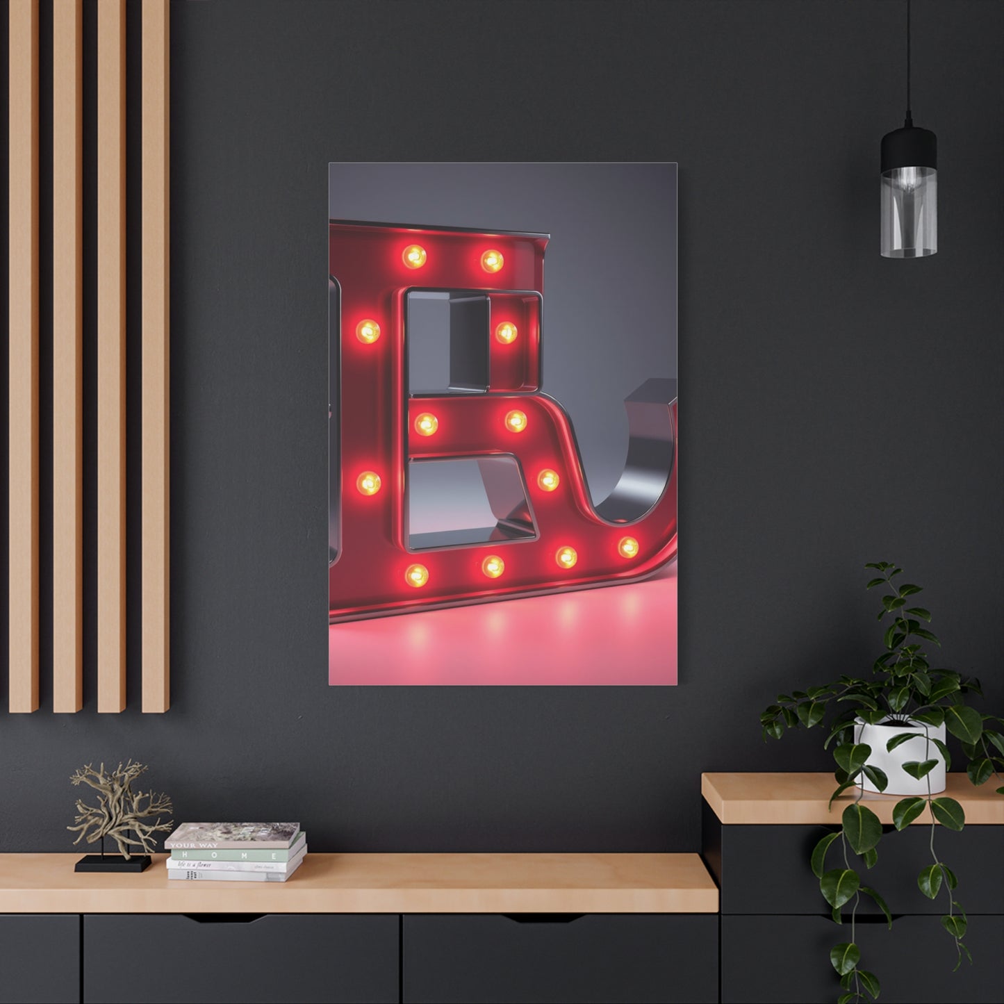 A Alphabet & Letter Art Premium Gallery Wall Art & Canvas Print