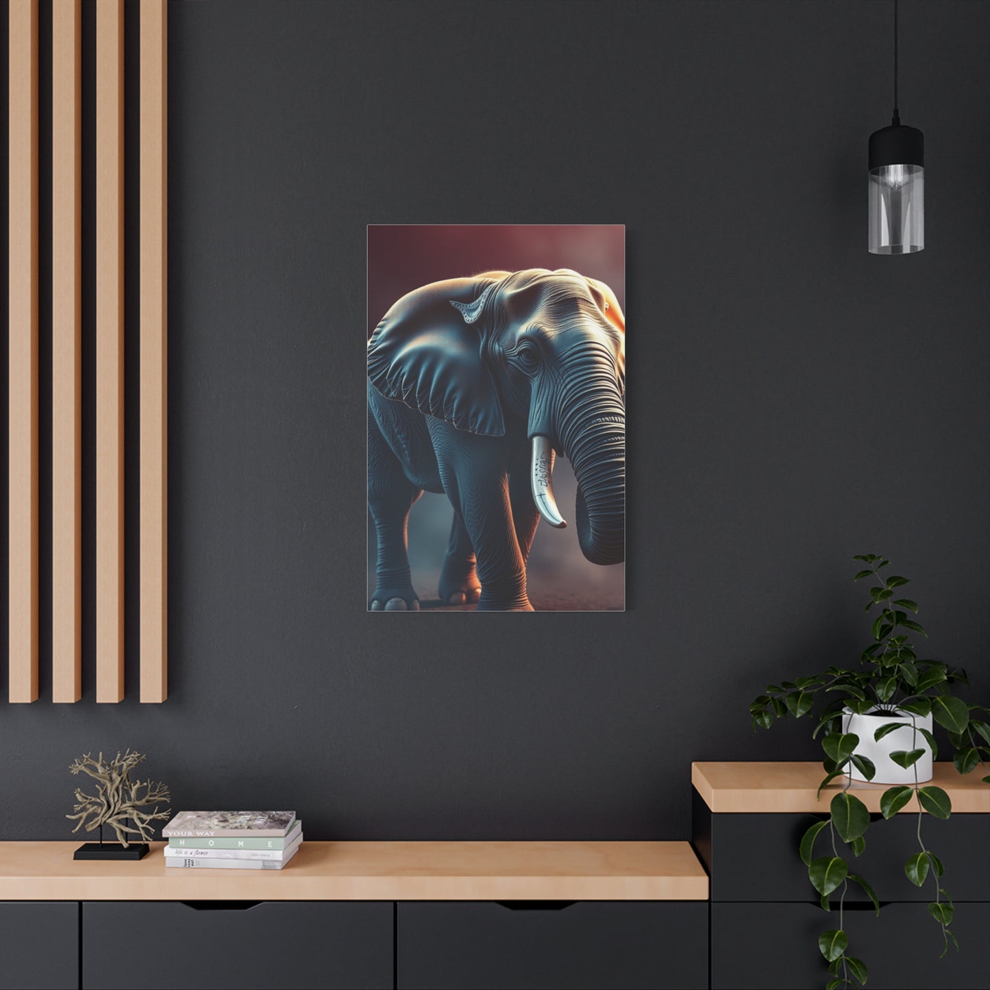 Luxe Elephas Opus Wall Art & Canvas Print