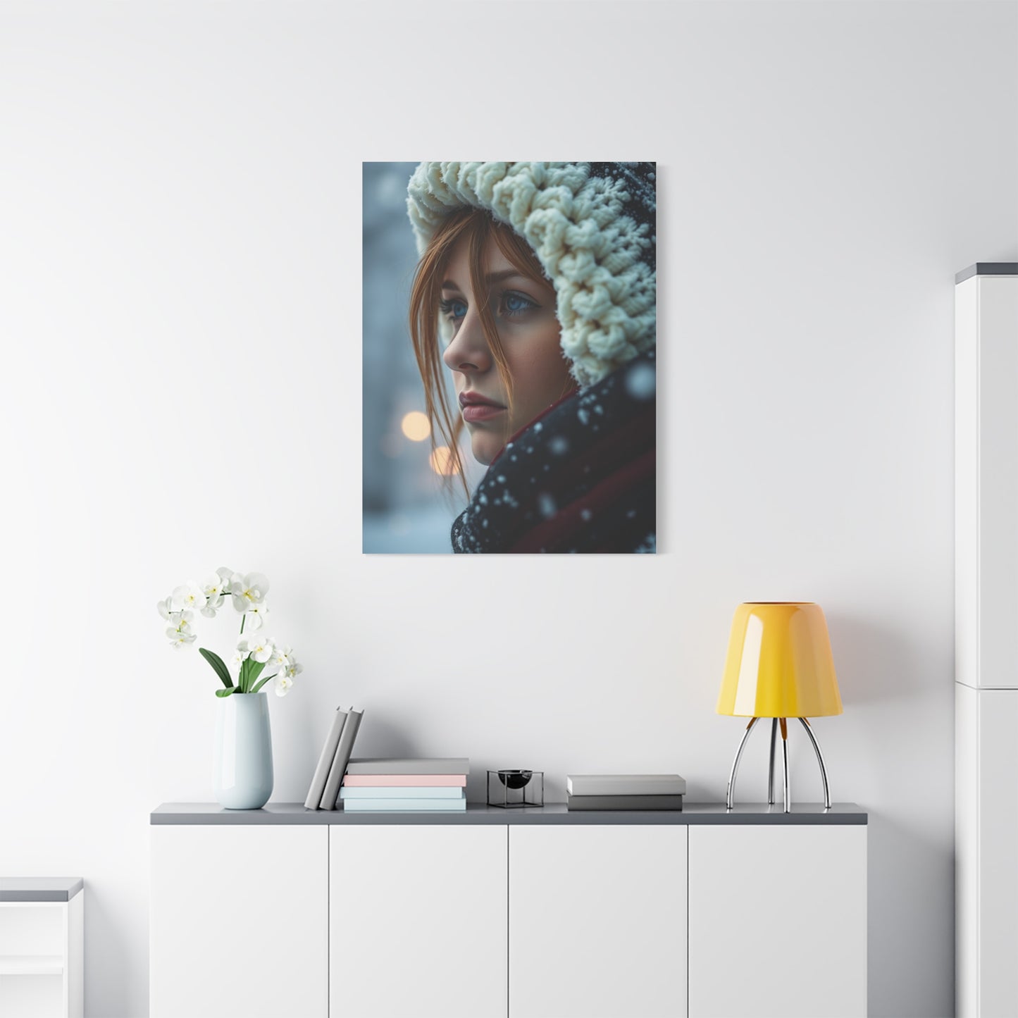 Whispering Winter Tableau Wall Art & Canvas Print
