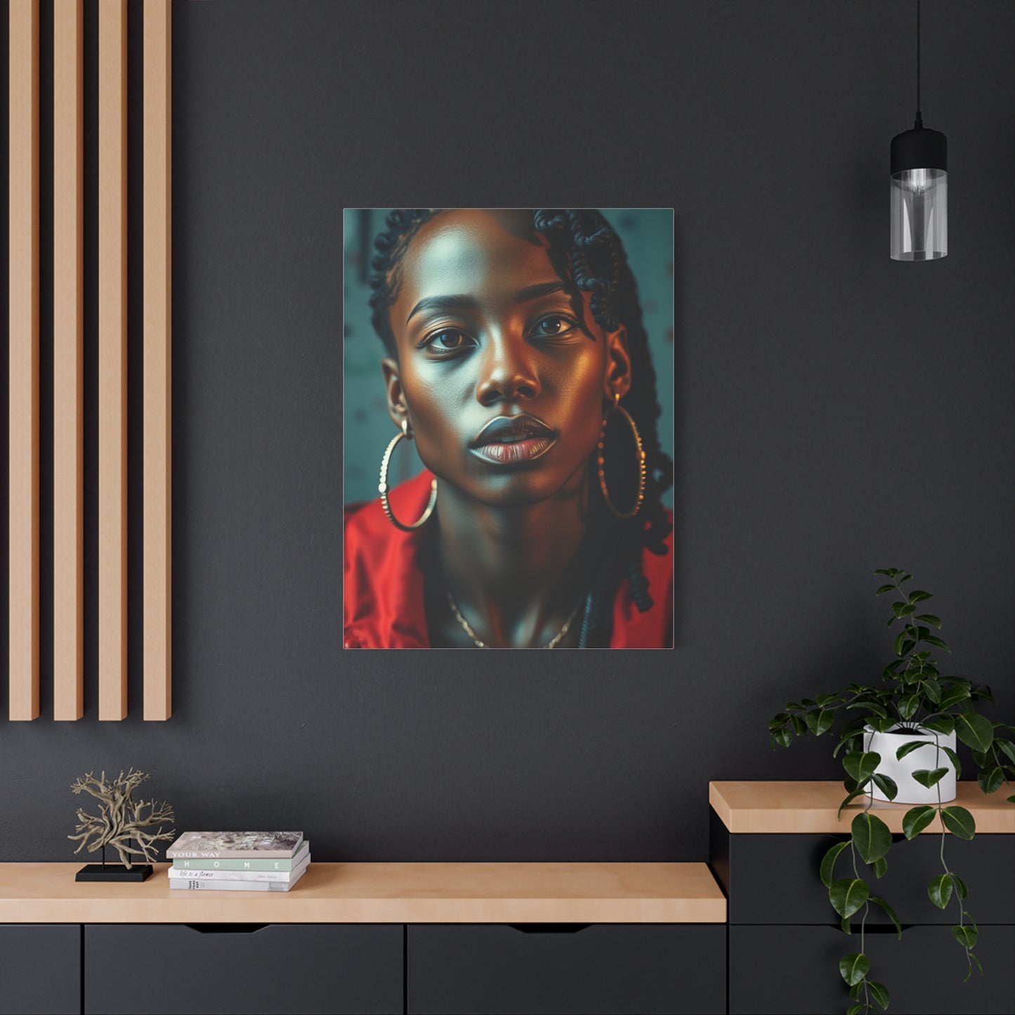 Lady Basquiat Art Premium Canvas 15 Wall Art & Canvas Print