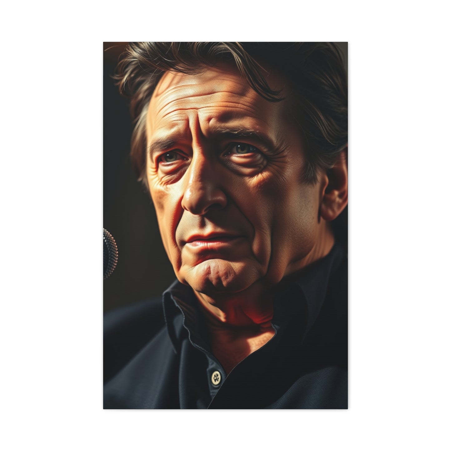 Johnny Cash Art Canvas Art 3 Wall Art & Canvas Print